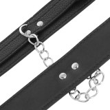 Handschellen aus Schwarzem Strukturiertem Leder von Darkness Bondage | Fesselliebe.de