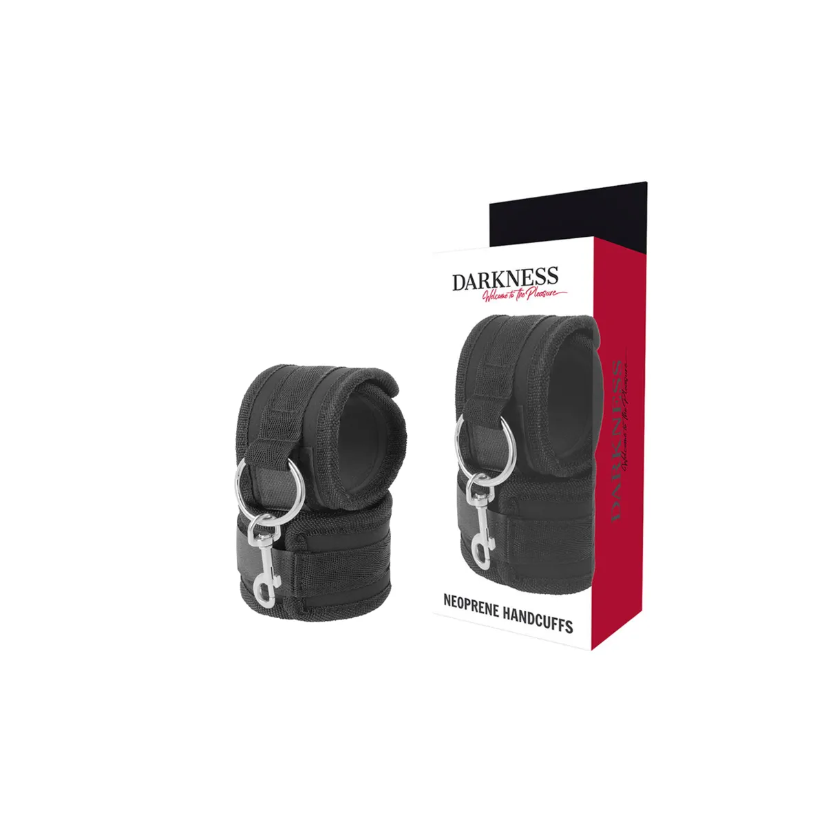 Handschellen aus Neopren von Darkness Bondage | Fesselliebe.de