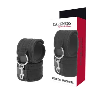 Handschellen aus Neopren von Darkness Bondage | Fesselliebe.de