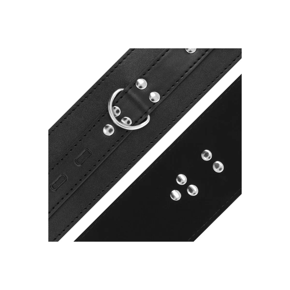 Handschellen aus Schwarzem Leder von Darkness Bondage | Fesselliebe.de