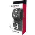 Handschellen aus Schwarzem Leder von Darkness Bondage