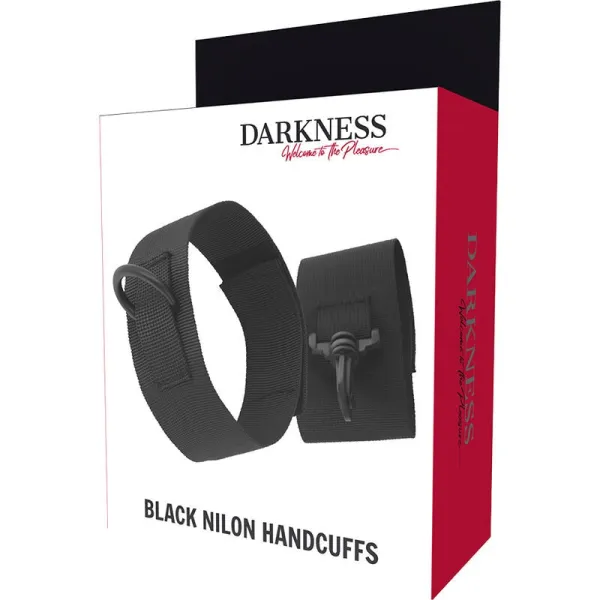 Nylon-Handschellen für anfnger von Darkness Bondage | Fesselliebe.de
