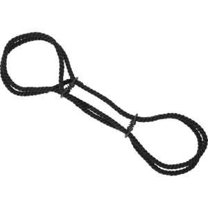 Handschellen oder Knöchel-Handschellen aus 100 % Baumwolle von Darkness Bondage