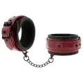 Handschellen aus Veganem Leder mit Neoprenfutter von Fetish Submissive Dark Room