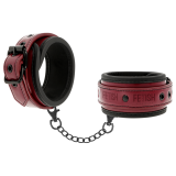 Handschellen aus Veganem Leder mit Neoprenfutter von Fetish Submissive Dark Room | Fesselliebe.de