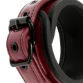 Handschellen aus Veganem Leder mit Neoprenfutter von Fetish Submissive Dark Room