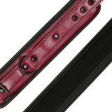 Handschellen aus Veganem Leder mit Neoprenfutter von Fetish Submissive Dark Room | Fesselliebe.de