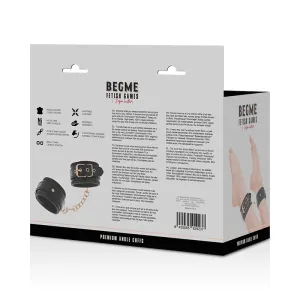 Premium Knöchelmanschetten von Begme Black Edition