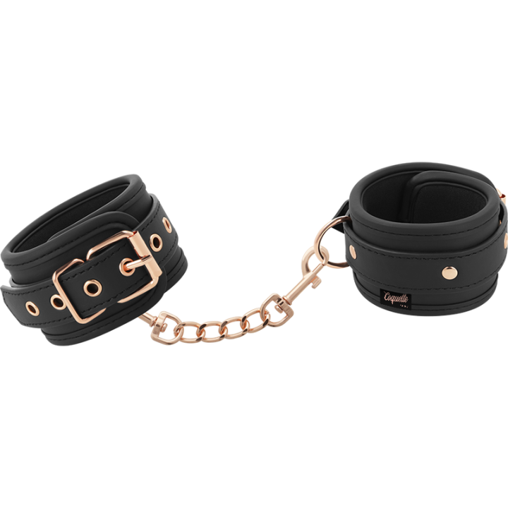 Fantasy-Handschellen aus Veganem Leder mit Noprene-Futter von Coquette Fantasy | Fesselliebe.de