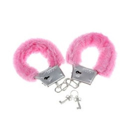 Pleasure Pelzhandschellen Rosa von Diablo Picante | Fesselliebe.de