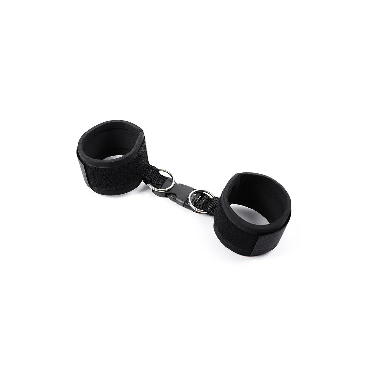 Handgelenkfesseln aus Neopren mit Klettverschluss von Ohmama Fetish | Fesselliebe.de