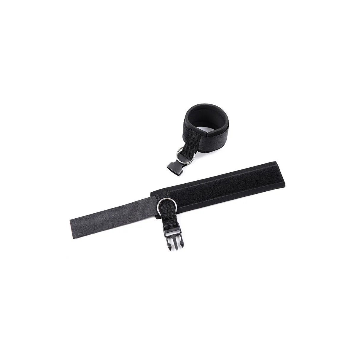 Handgelenkfesseln aus Neopren mit Klettverschluss von Ohmama Fetish | Fesselliebe.de