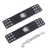 Handgelenkführen aus Metall mit Schnappbefestigung von Ohmama Fetish | Fesselliebe.de
