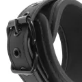 Handschellen aus Veganem Leder mit Noprene-Futter von Fetish Submissive Bondage
