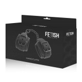 Handschellen aus Veganem Leder mit Noprene-Futter von Fetish Submissive Bondage | Fesselliebe.de