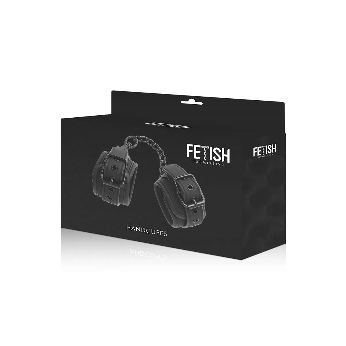 Handschellen aus Veganem Leder mit Noprene-Futter von Fetish Submissive Bondage | Fesselliebe.de