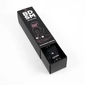 Schwarze Bondage-Handschellen Bdsm-Kollektion von Secretplay 100% Fetish