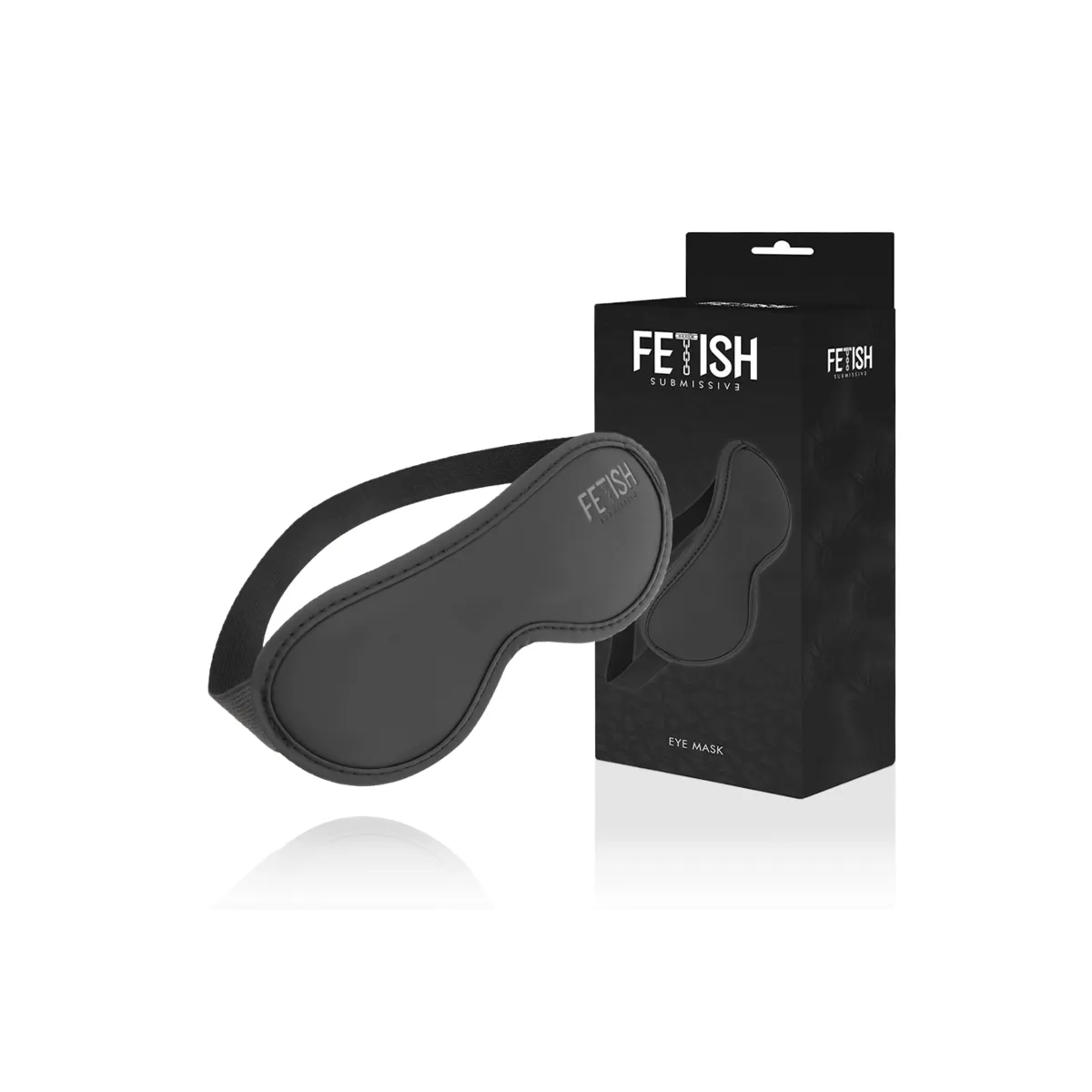 Vegane Ledermaske Ii mit Noprene-Futter von Fetish Submissive Bondage | Fesselliebe.de