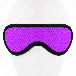 Schuppentexturbandage mit Violett Überzogenem Rand 20 X 7 cm von Kink Masked Allure