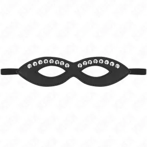 Augenmaske mit Mininieten Modell 1 20,5 X 5,5 cm von Kink Masked Allure | Fesselliebe.de