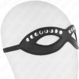 Augenmaske mit Mininieten Modell 1 20,5 X 5,5 cm von Kink Masked Allure | Fesselliebe.de