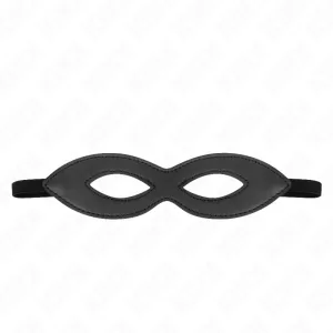 Augenmaske mit Mininieten Modell 2 20,5 X 5,5 cm von Kink Masked Allure | Fesselliebe.de