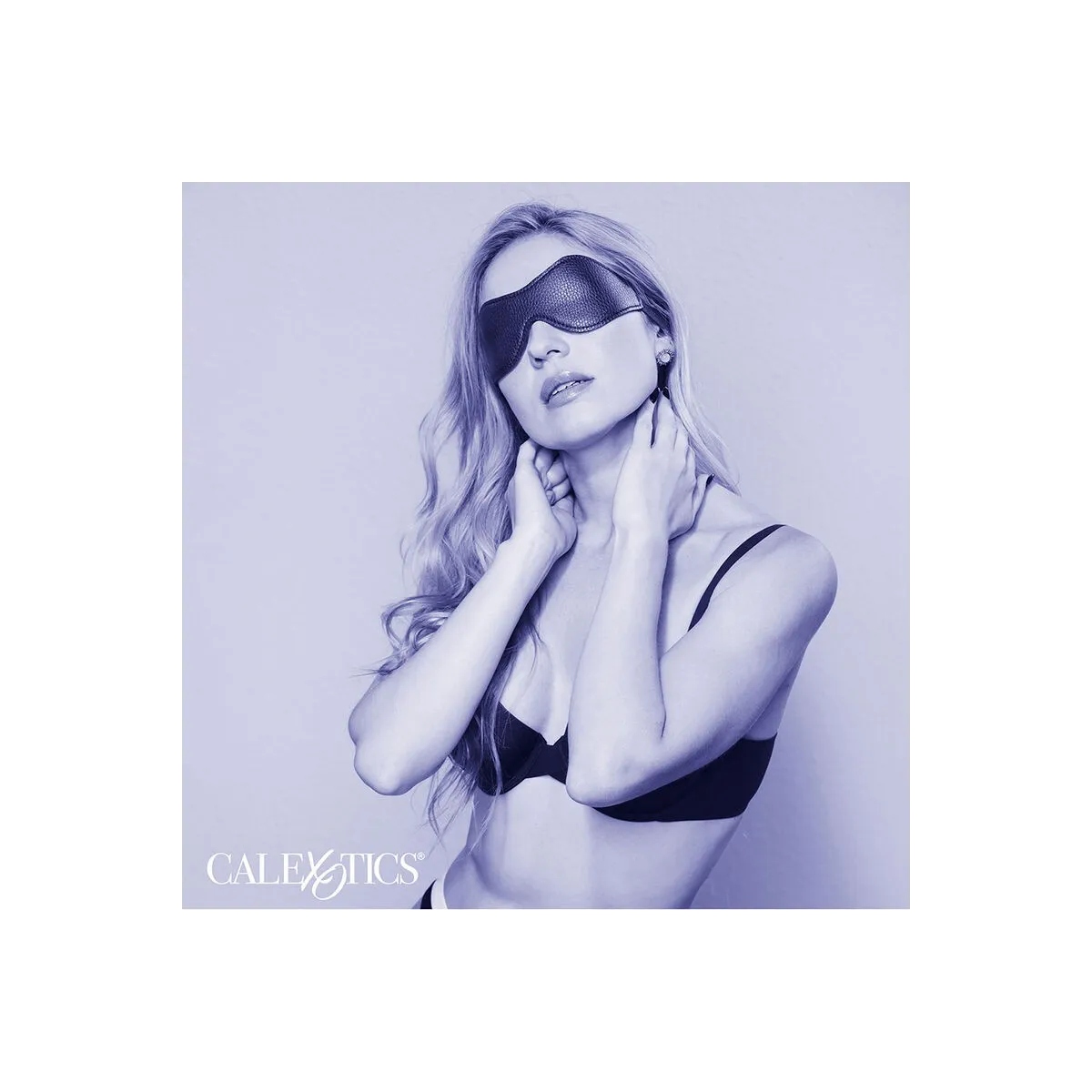 Nocturnal Augenmaske Pvc Leder Schwarz von Calexotics | Fesselliebe.de