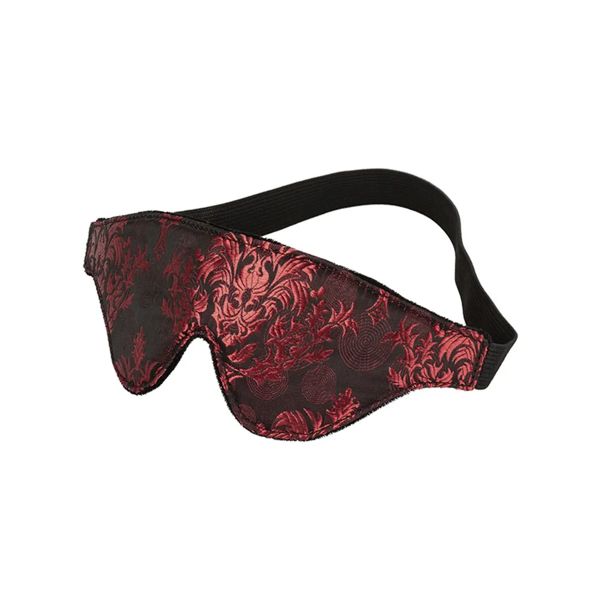 Scandal Blickdichte Augenmaske mit Roten Details von Calexotics | Fesselliebe.de