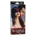 Scandal Blickdichte Augenmaske mit Roten Details von Calexotics