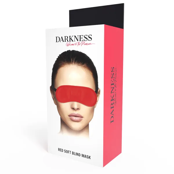 Gerade Rote Maske von Darkness Bondage | Fesselliebe.de
