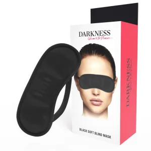 Gerade Schwarze Maske von Darkness Bondage | Fesselliebe.de