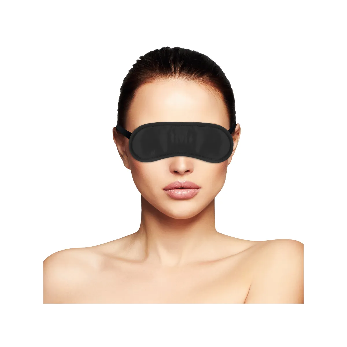 Gerade Schwarze Maske von Darkness Bondage | Fesselliebe.de