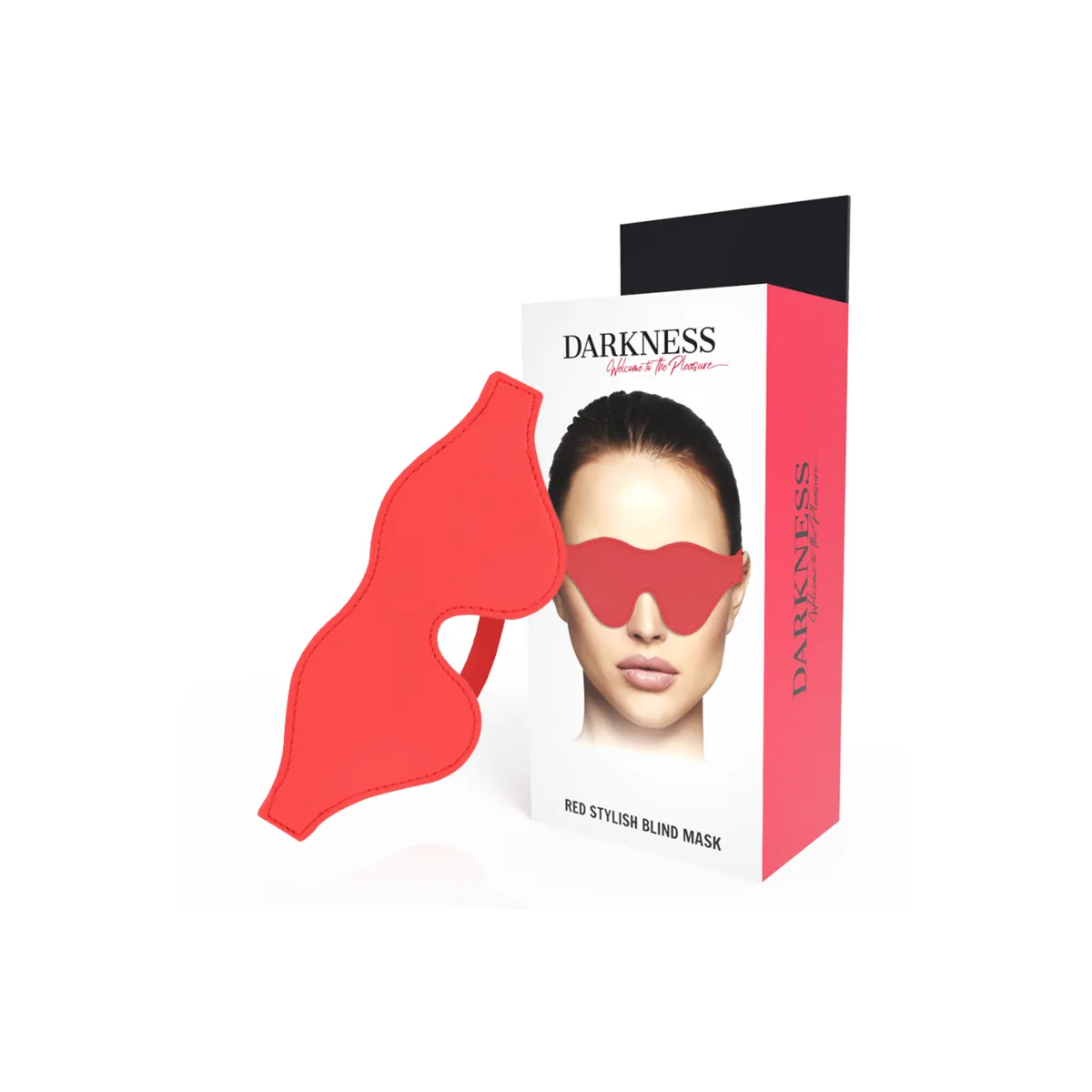 Rote Maske von Darkness Bondage | Fesselliebe.de