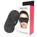 Schwarze Basic-Maske von Darkness Bondage