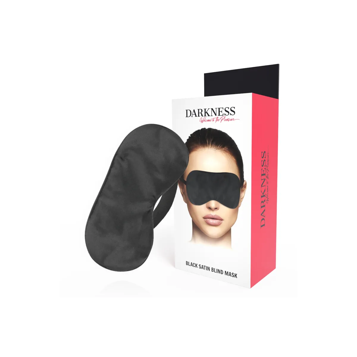 Schwarze Basic-Maske von Darkness Bondage | Fesselliebe.de