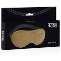 Vegane Ledermaske mit Neoprenfutter von Fetish Submissive Origin