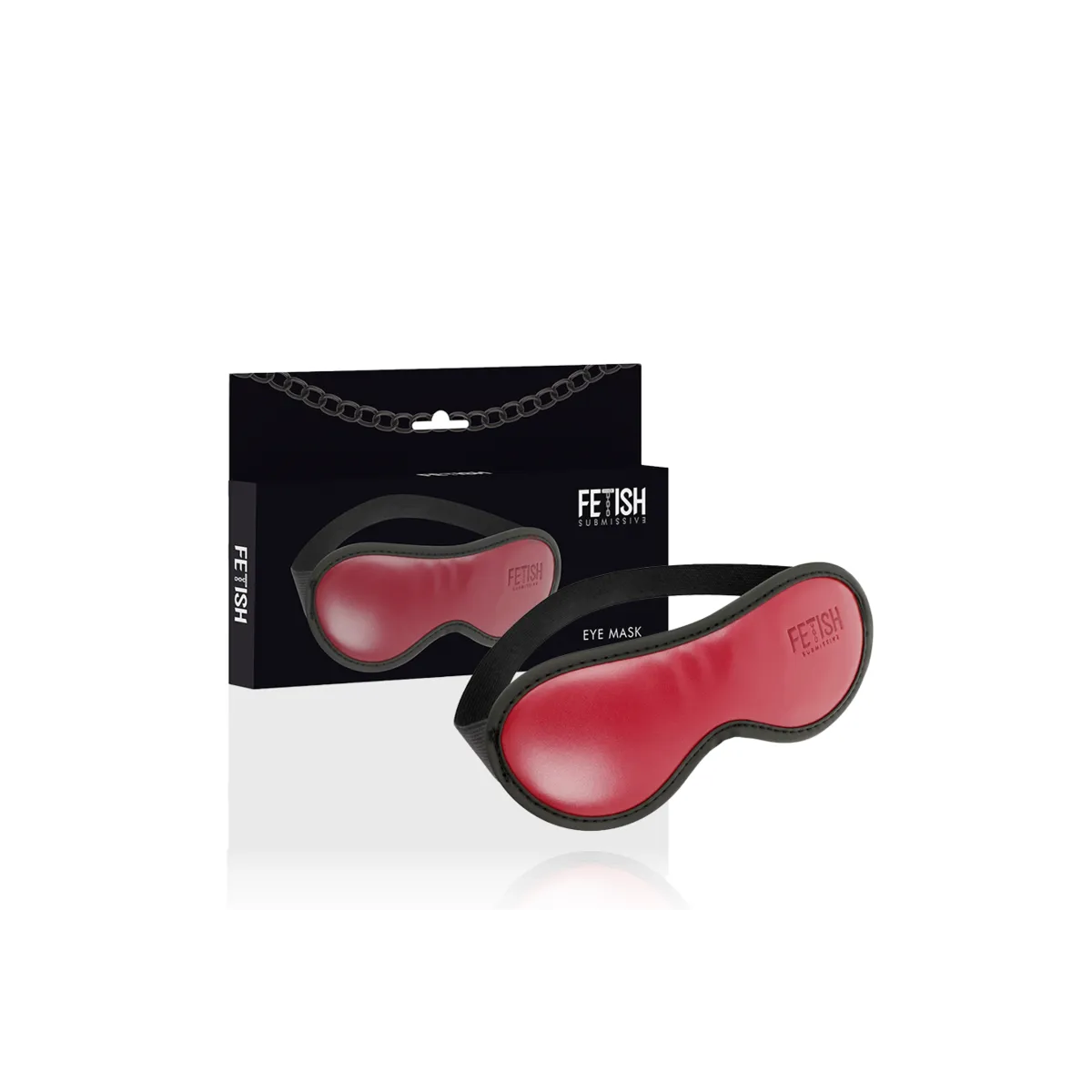 Vegane Ledermaske mit Neoprenfutter von Fetish Submissive Dark Room | Fesselliebe.de