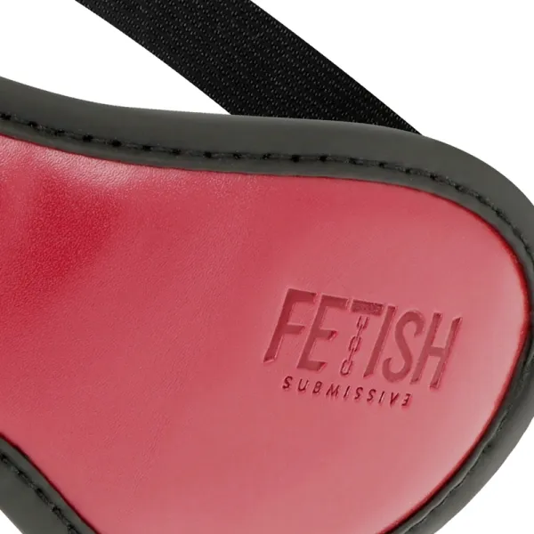 Vegane Ledermaske mit Neoprenfutter von Fetish Submissive Dark Room | Fesselliebe.de