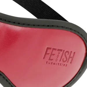 Vegane Ledermaske mit Neoprenfutter von Fetish Submissive Dark Room