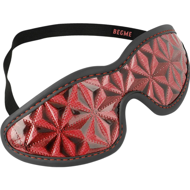Premium Blindmaske mit Neoprenfutter von Begme Red Edition | Fesselliebe.de