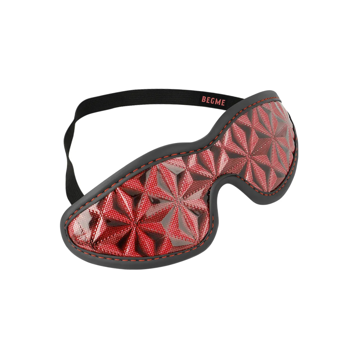Premium Blindmaske mit Neoprenfutter von Begme Red Edition | Fesselliebe.de