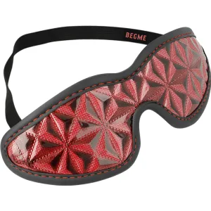 Premium Blindmaske mit Neoprenfutter von Begme Red Edition | Fesselliebe.de