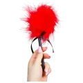 Red Marabou Duster von Secretplay 100% Fetish