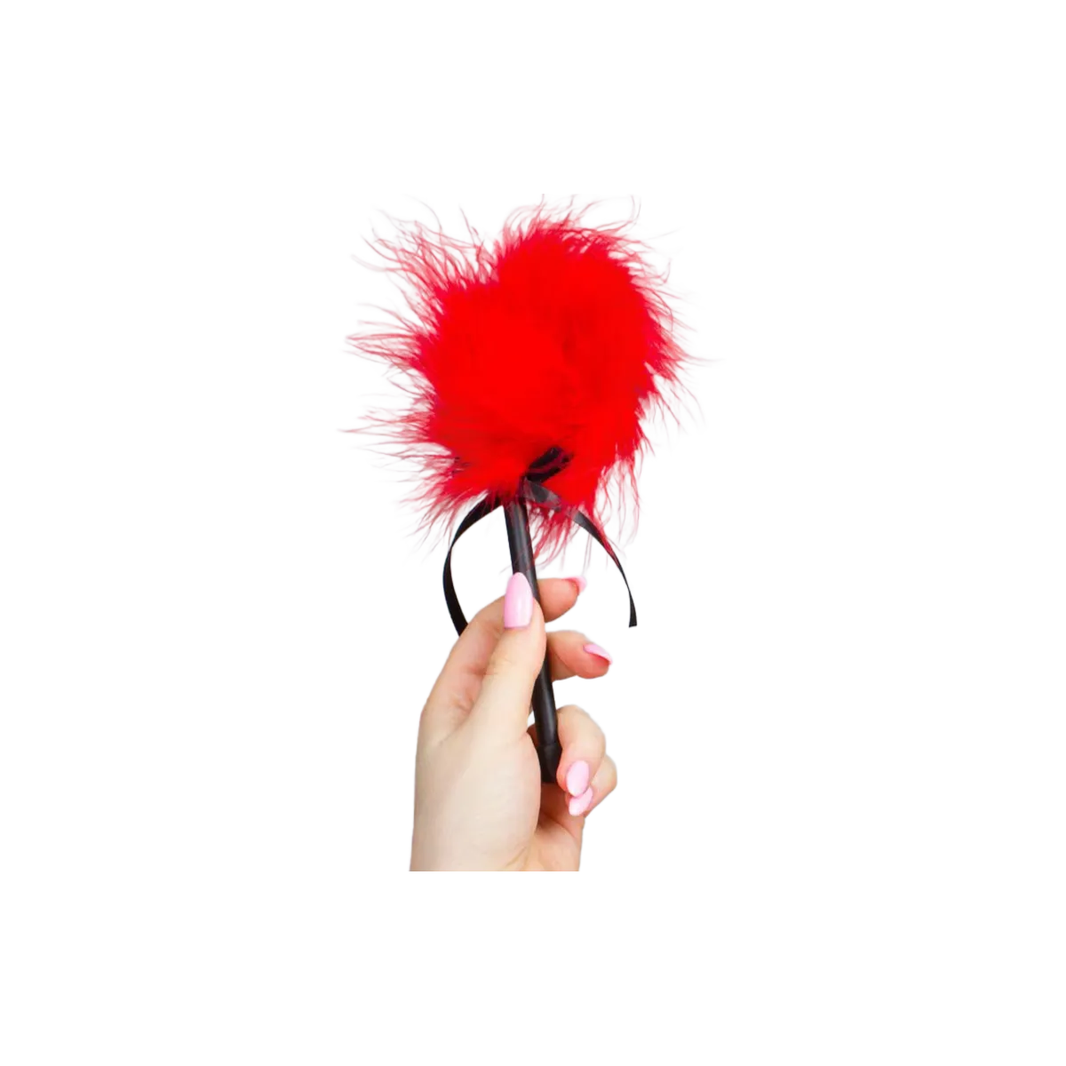 Red Marabou Duster von Secretplay 100% Fetish | Fesselliebe.de