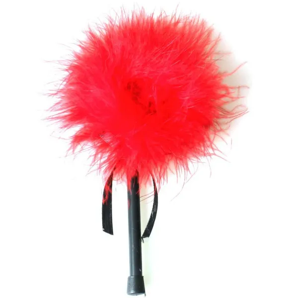 Red Marabou Duster von Secretplay 100% Fetish | Fesselliebe.de