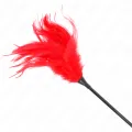 Mehrere Rote Kitzelfedern 45 cm von Kink Impact & Touch