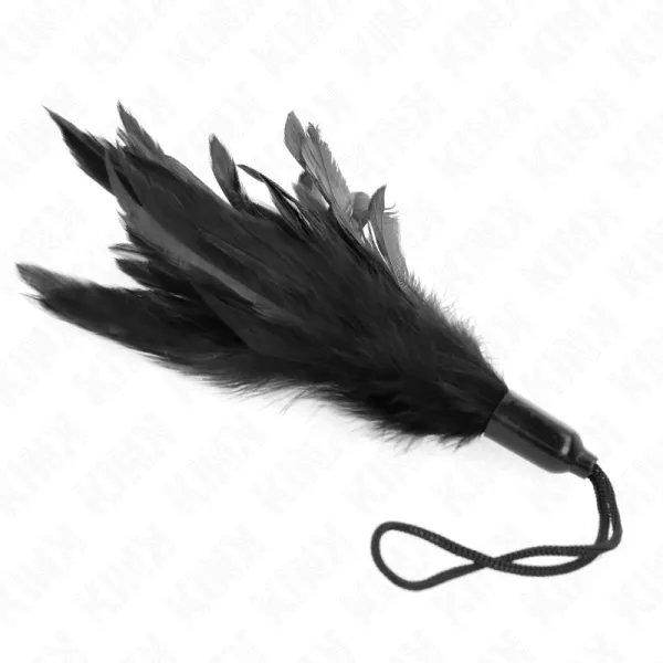 Tickle Feathers mit Seilgriff Kunststoffbasis 15 cm von Kink Impact & Touch | Fesselliebe.de