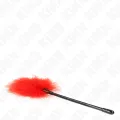 Rote Kitzelfedern für Das Bondage-Set 27 cm von Kink Impact & Touch