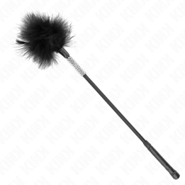 Tickle Federn mit Strass-Griff 50 cm von Kink Impact & Touch | Fesselliebe.de