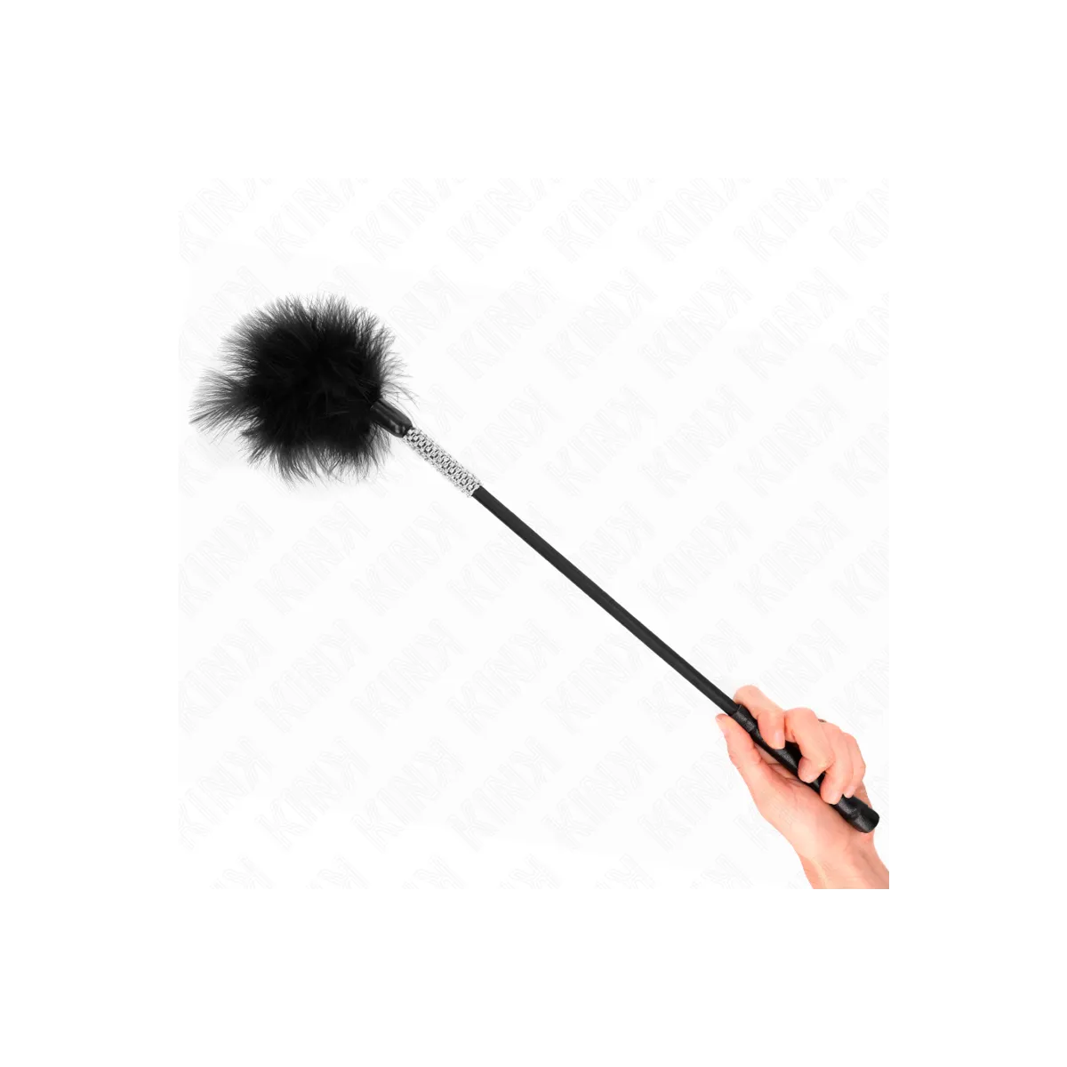 Tickle Federn mit Strass-Griff 50 cm von Kink Impact & Touch | Fesselliebe.de